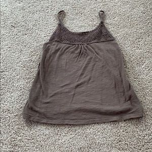 Brown tank top